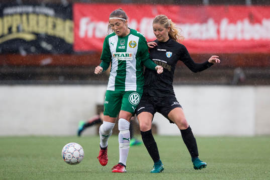 4 Hammarbys Filippa Angeldal mot Göteborgs Sarah Teengarden