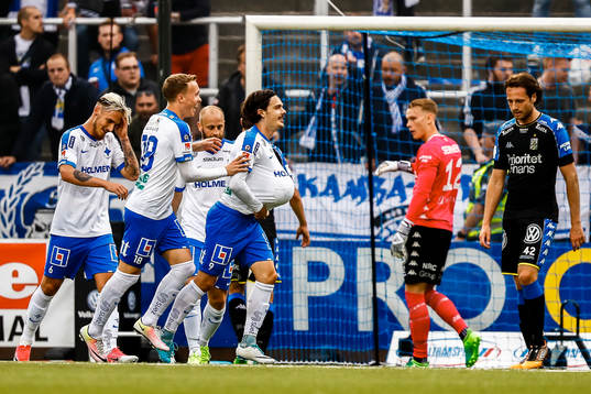 Norrköpings David Moberg Karlsson  jublar