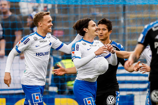Norrköpings David Moberg Karlsson  jublar