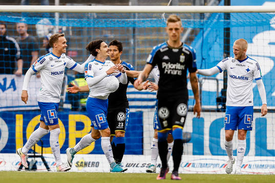 Norrköpings David Moberg Karlsson  jublar