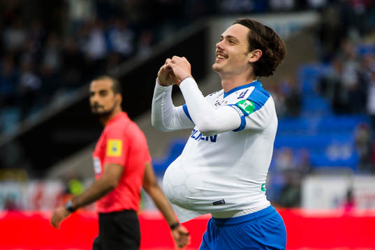 Norrköpings David Moberg Karlsson  jublar