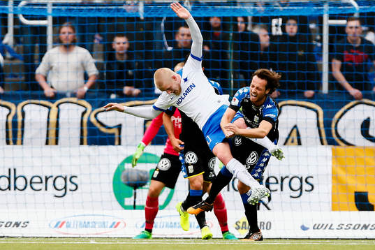 IFK Göteborgs Mikkel Diskerud och Norrköpings Karl