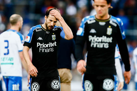 IFK Göteborgs Mattias Bjärsmyr deppar