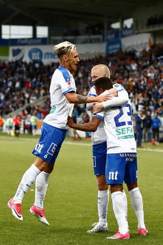 Norrköpings Linus Wahlqvist, Kalle Holmberg och Niclas