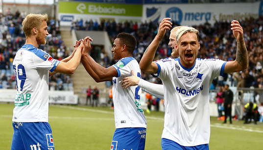 Norrköpings Sebastian Andersson, Linus Wahlqvist, Kalle
