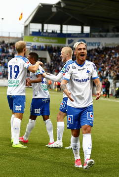 Norrköpings Sebastian Andersson, Linus Wahlqvist, Kalle