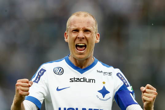 Norrköpings Andreas Johansson jublar