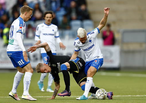 IFK Göteborgs Søren Rieks och Norrköpings Nicklas