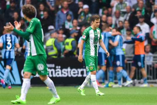 Hammarbys Fredrik Torsteinbö deppar
