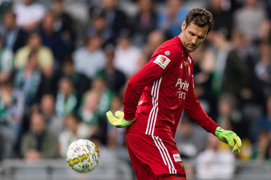 Djurgårdens målvakt Andreas Isaksson