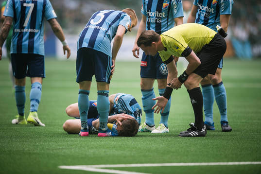 Djurgårdens Kim Källström har ont