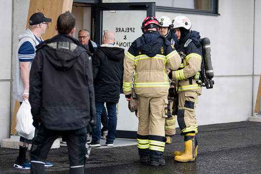 Falcon Alkoholfi Arena utrymd på grund av brandlarm före