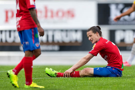 Helsingborgs Jesper Lange deppar