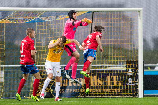 Helsingborgs målvakt Matt Pyzdrowski