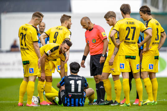 Sirius Alexander Nilsson och Falkenbergs Hampus Svensson
