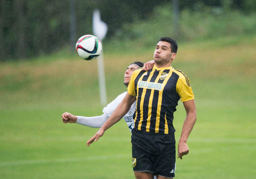 IFK Hässleholms Tommy Filipovic i matchen i division 2