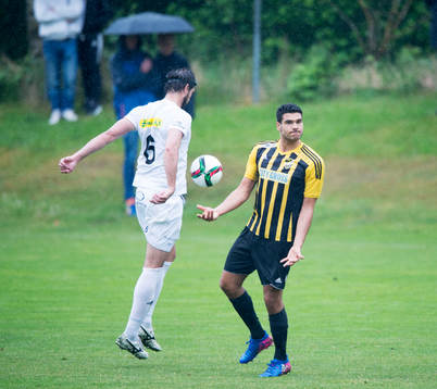 IFK Hässleholms Tommy Filipovic i matchen i division 2
