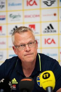 Sveriges förbundskapten Janne Andersson