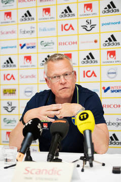 Sveriges förbundskapten Janne Andersson