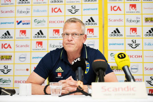 Sveriges förbundskapten Janne Andersson