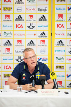 Sveriges förbundskapten Janne Andersson