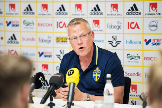 Sveriges förbundskapten Janne Andersson