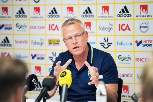 Sveriges förbundskapten Janne Andersson