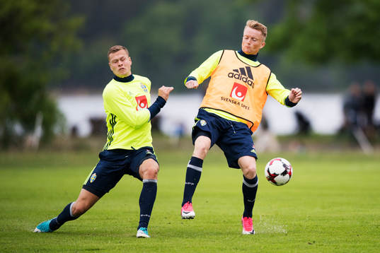 Viktor Claesson och Sam Larsson