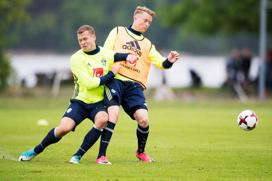 Viktor Claesson och Sam Larsson