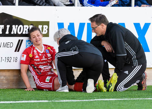Piteås Hanna Pettersson grinar illa