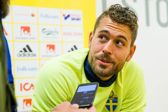 Sveriges målvakt Kristoffer Nordfeldt