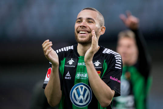 GAIS Malkolm Moenza tackar publiken
