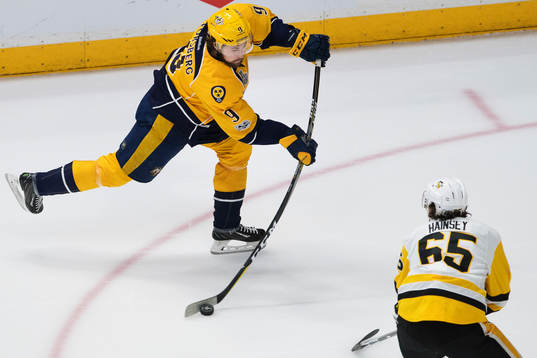 Nashvilles Filip Forsberg