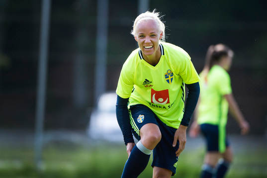 Bläddra bland fler bilder av Fotboll, Dam, Sverige, Träning