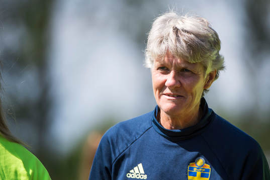 Förbundskapten Pia Sundhage