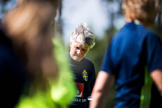Förbundskapten Pia Sundhage