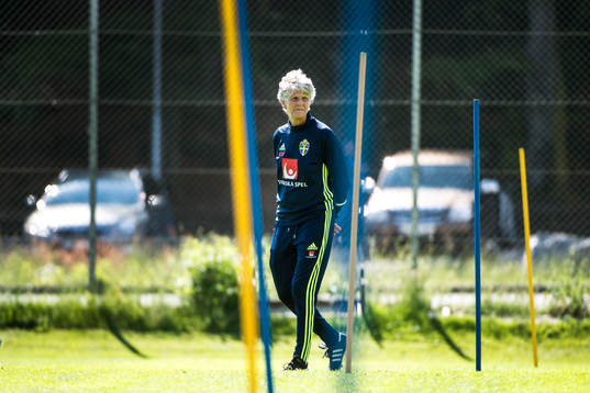 Förbundskapten Pia Sundhage