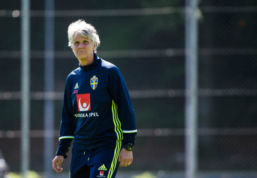 Förbundskapten Pia Sundhage
