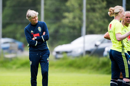 Förbundskapten Pia Sundhage