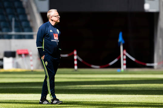 Sveriges förbundskapten Janne Andersson