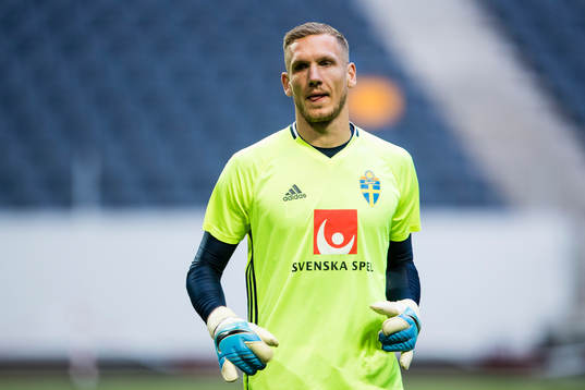Sveriges målvakt Robin Olsen