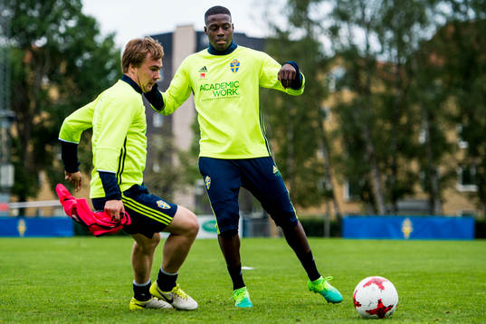 Simon Tibbling och Isak Ssewankambo
