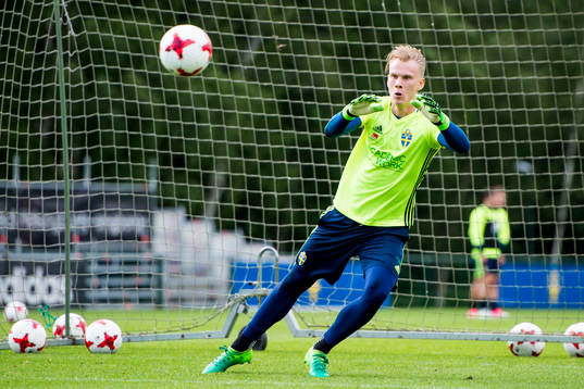 Målvakt Pontus Dahlberg