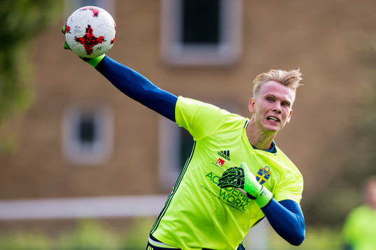 Målvakt Pontus Dahlberg