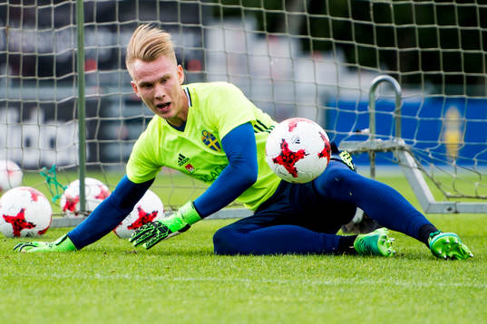Målvakt Pontus Dahlberg