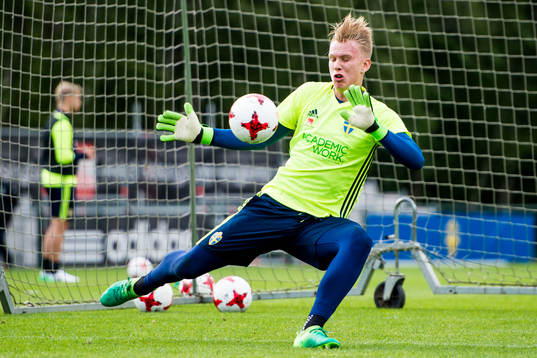 Målvakt Pontus Dahlberg