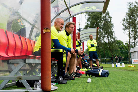 Franz Brorsson på bänken