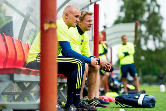 Franz Brorsson på bänken