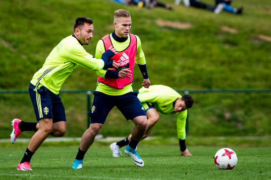 Muamer Tanković och Gustav Engvall