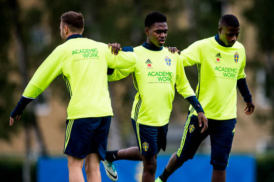 Joel Asoro och Isak Ssewankambo